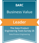 BARC Leader — Business Value, Data Product Engineering 2025 – Data Management Survey 25
